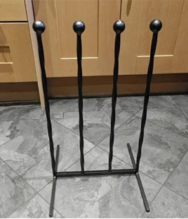 wrought iron boot holder rack 2 pair Boot holders UK